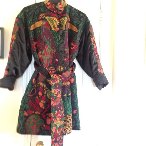 FARM Rio Embroidered Kimono ExoticTropical - Picture 7 of 16